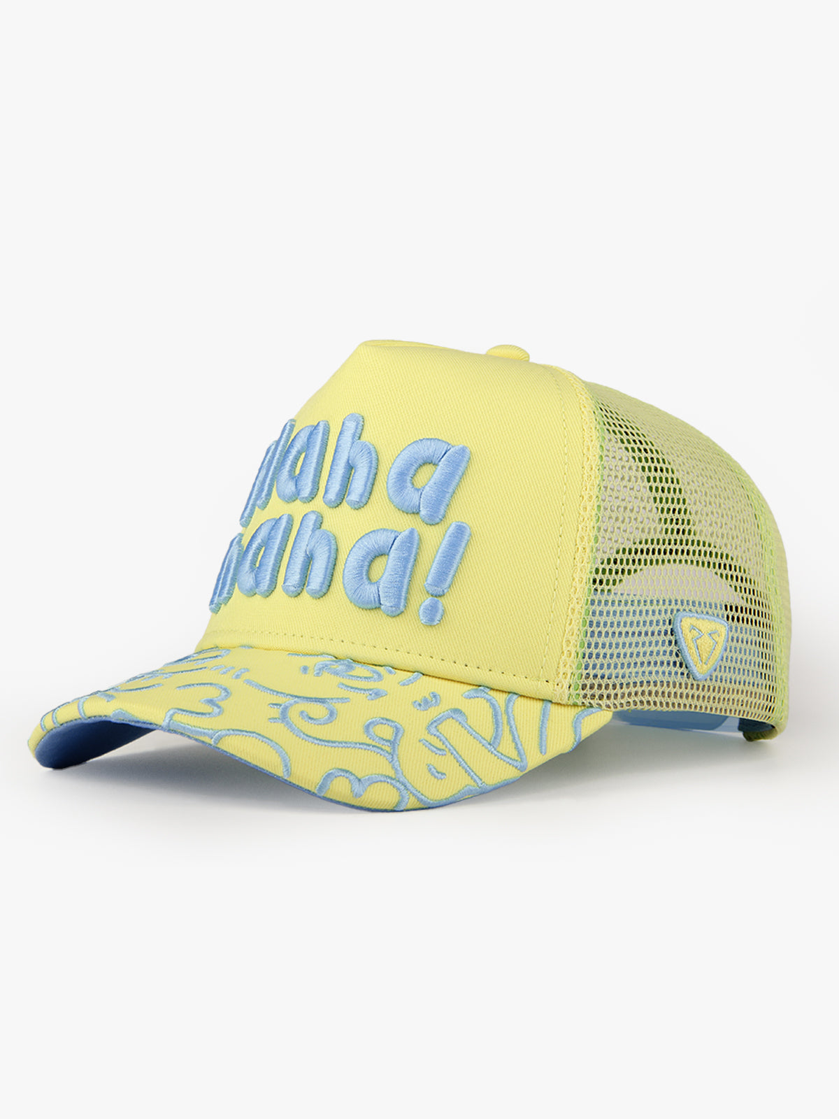 Trucker Şapka - Doodle - Mavi/Sarı