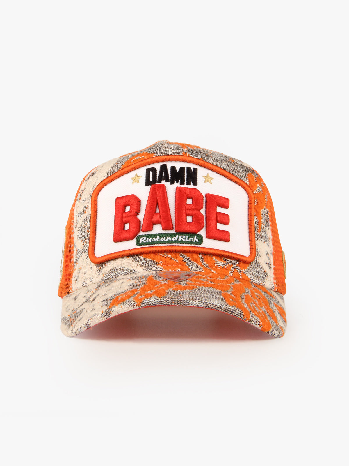 Trucker Şapka - Damn Babe - Turuncu