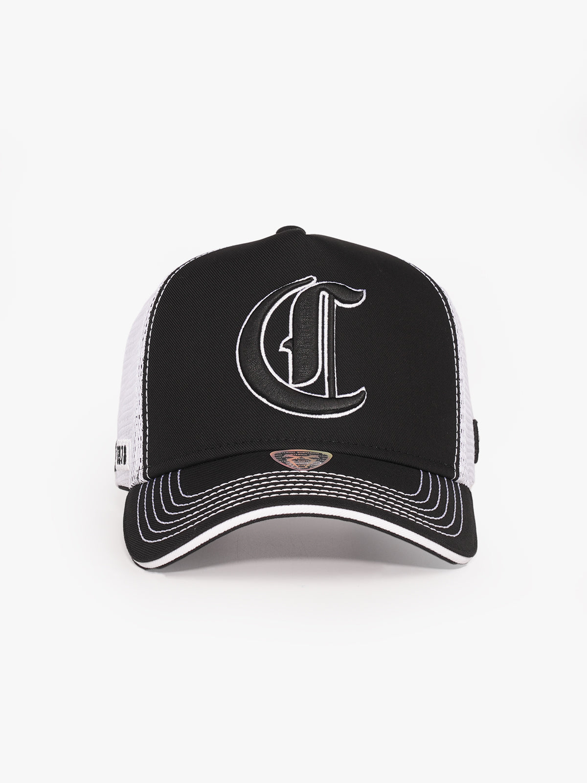 Trucker Hat - Name Collection - Custom Made - Siyah/Beyaz
