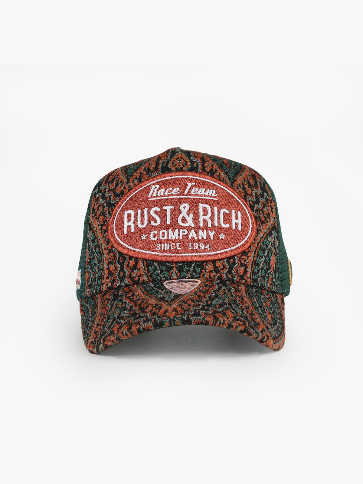 Trucker Şapka - Vintage Race - Taba/Yeşil