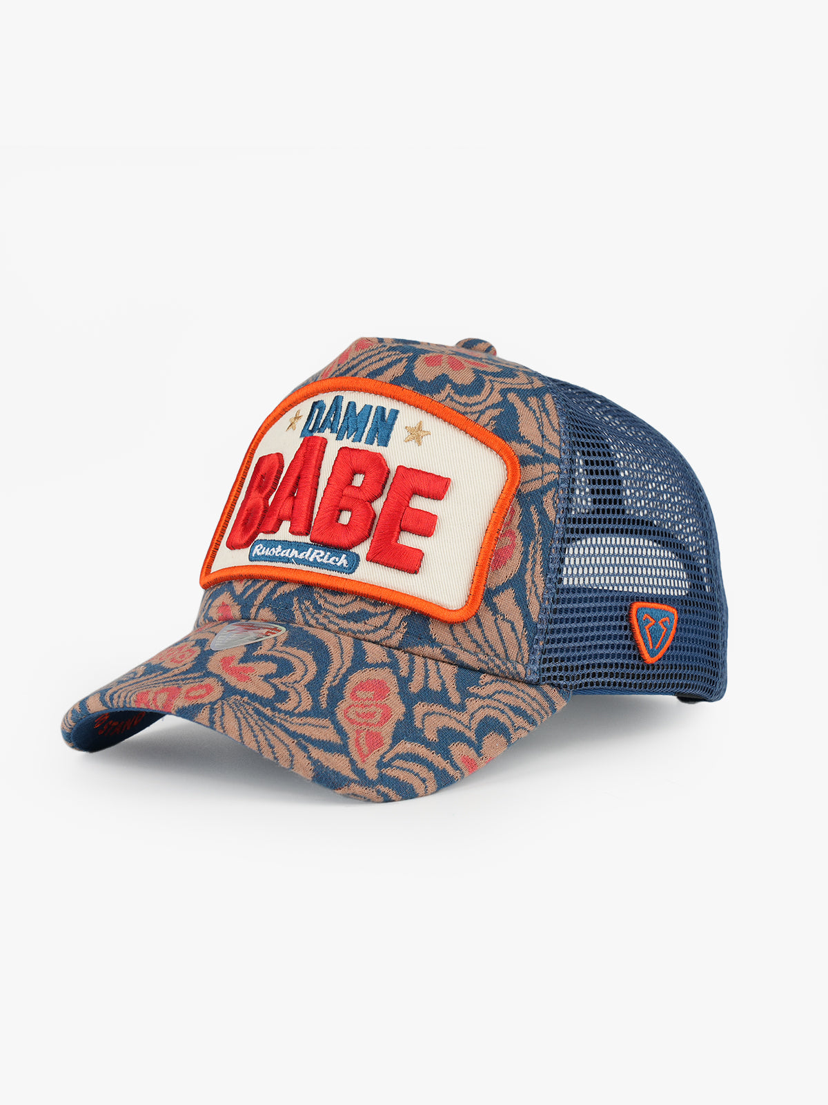 Trucker Şapka - Damn Babe - Mavi