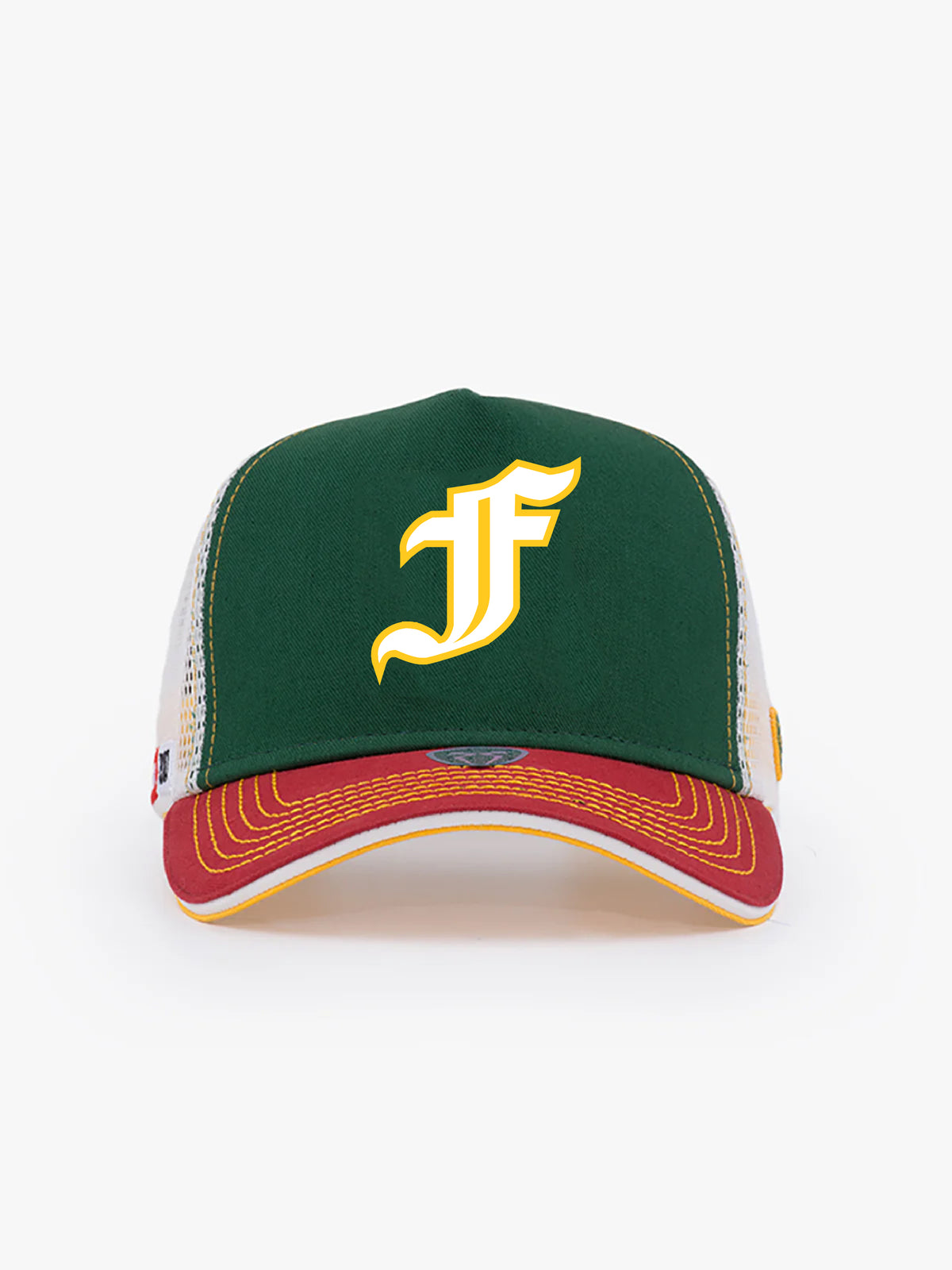 Trucker Hat - Name Collection - Custom Made - Yeşil/Beyaz