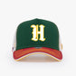 Trucker Hat - Name Collection - Custom Made - Yeşil/Beyaz