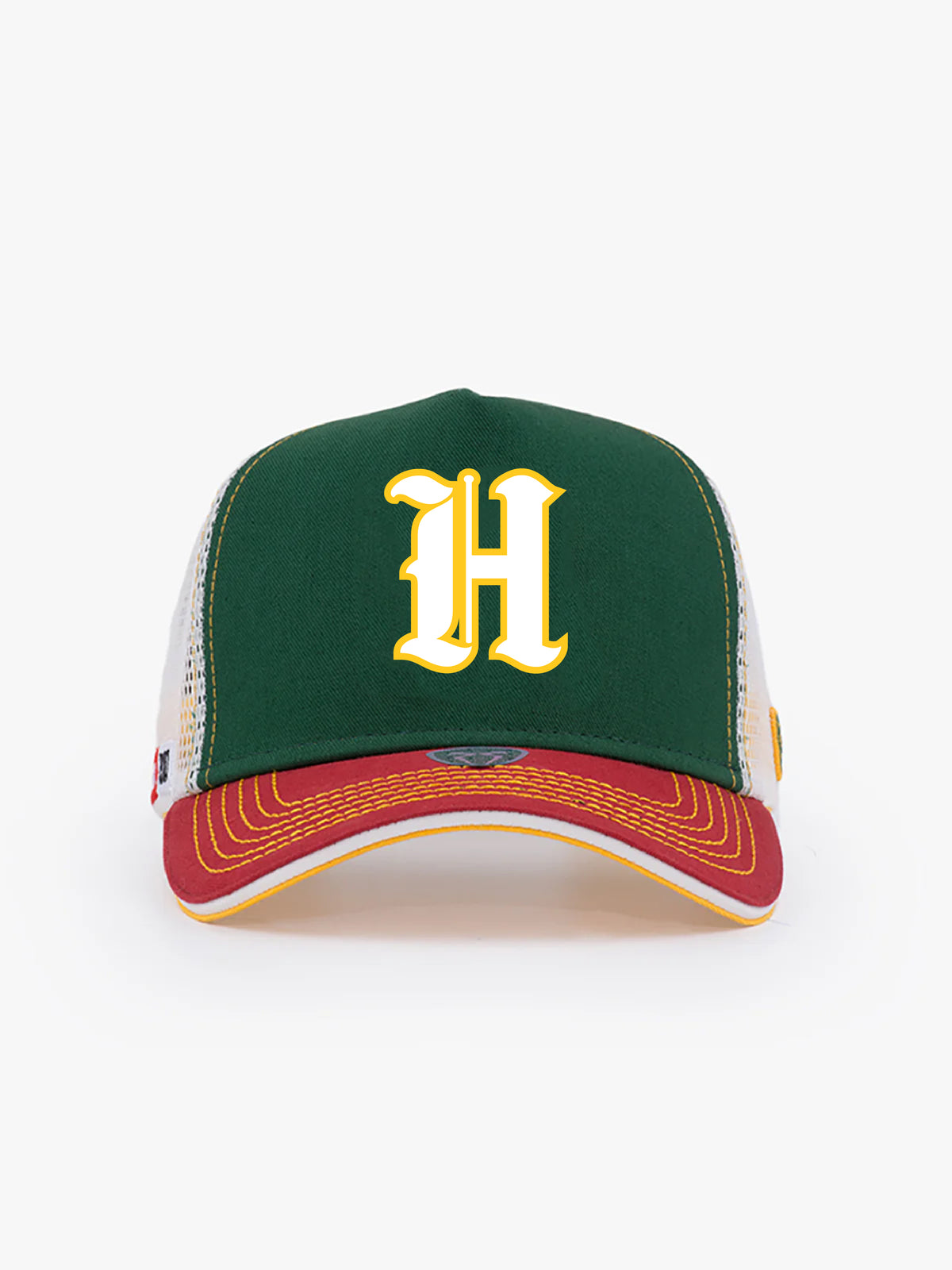 Trucker Hat - Name Collection - Custom Made - Yeşil/Beyaz