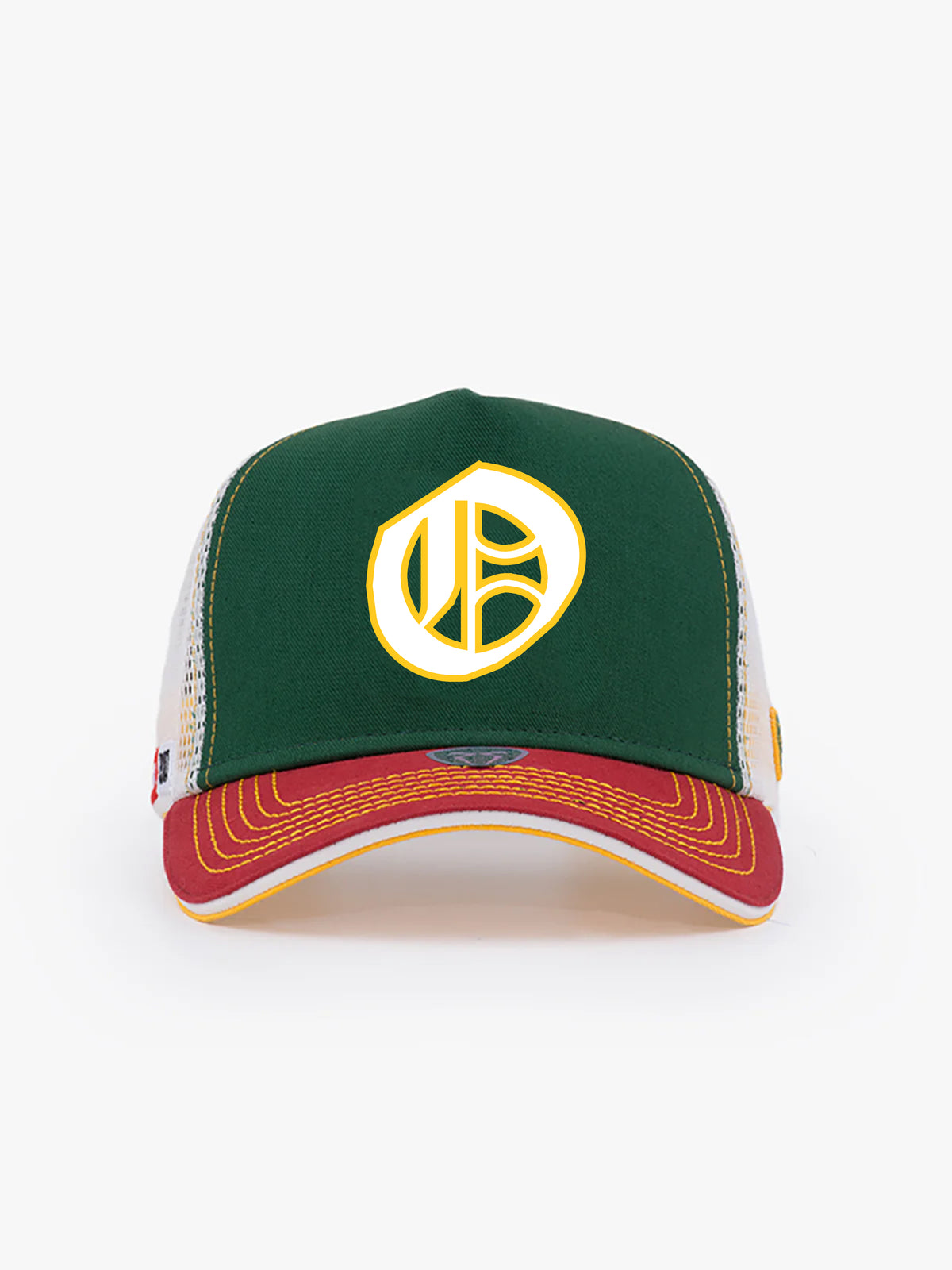 Trucker Hat - Name Collection - Custom Made - Yeşil/Beyaz