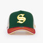 Trucker Hat - Name Collection - Custom Made - Yeşil/Beyaz