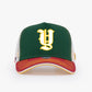 Trucker Hat - Name Collection - Custom Made - Yeşil/Beyaz